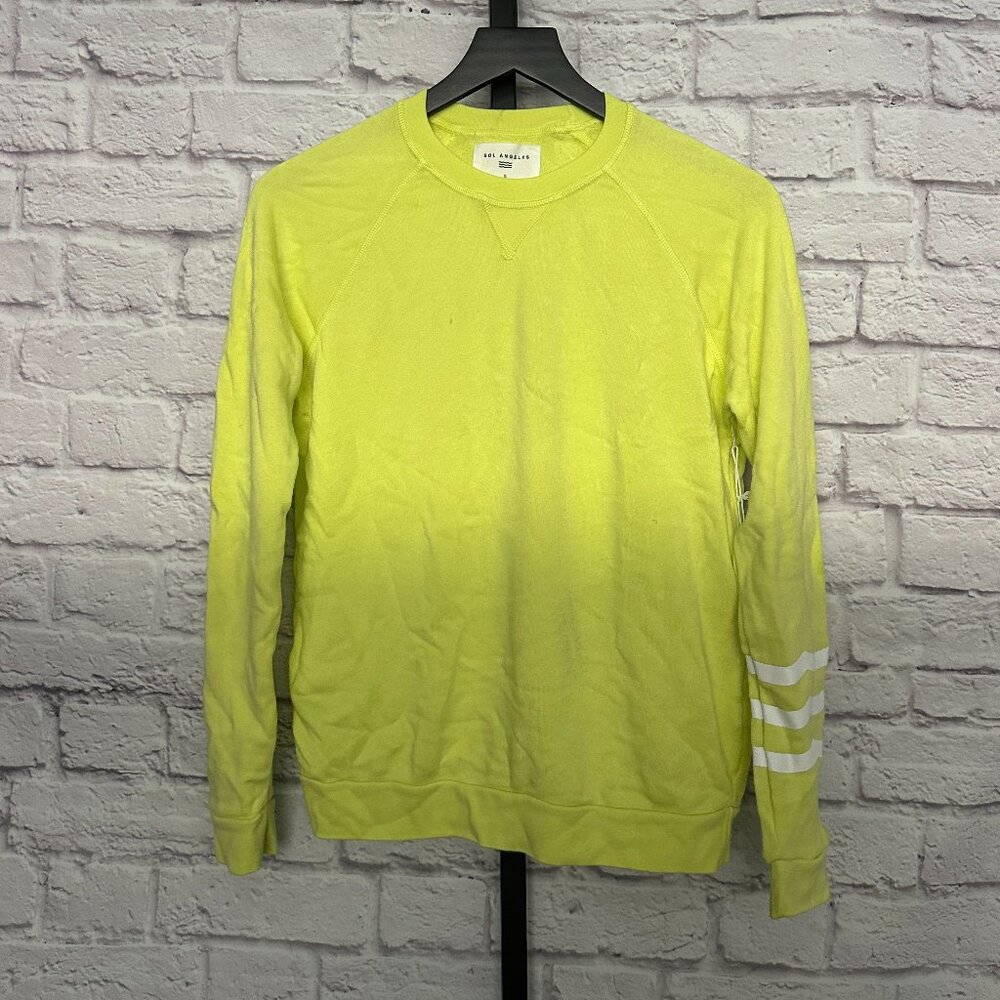 NWT - Sol Angeles Yellow Crew Neck